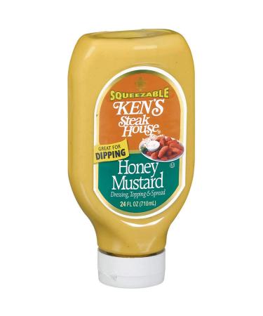 Steak de Ken's Ken's Steak - Homemade Honey Mustard - Ideal for enhancing your meals 1 bottle 473 mL