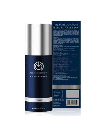 The Man Company Non-Gas Body Perfume for Men Bleu 120ml - Buy Online on GoSupps.com