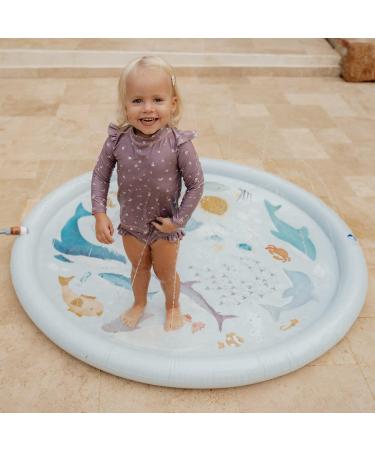 Little Dutch Swim Shorts with Ruffles - UV Protection UPF 50+ - Mauve Blossom Size 86/92 - International Shipping - Buy Online on GoSupps.com