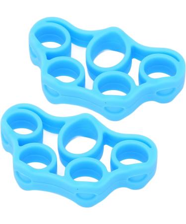 Finger Exerciser Lightweight Improve Finger Dexterity High Flexibility Hand Resistance Band for Exercise for the Elderly Light Blue 6.6lb - Buy Online on GoSupps.com