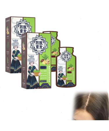 Ginger Plant Extract Anti Hair Loss Shampoo, Nourishing Shampoo, Ginger Extract Shampoo Smooth and Oil Control, Korean Shampoo for Women and