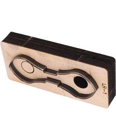 LR 1 Leather Metal Cutting Die - DIY Stamping Punching Cutter for Handmade Leather Craft - Buy Online on GoSupps.com