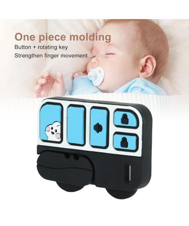 Sensory Soft Car Teething Toy | Bright Colors | Portable for Infants | Nursery and School - Buy Online on GoSupps.com