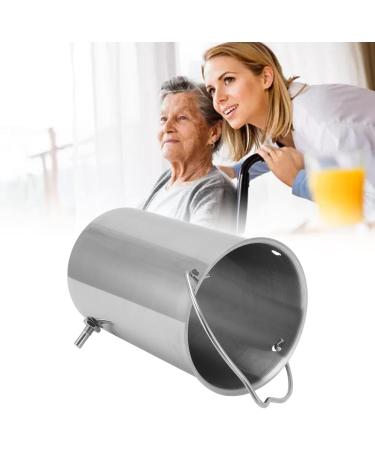 Fdit Stainless Steel Enema Bucket Kit - Eco-Friendly Detox Equipment for Comfortable Use - International Shipping Available - Buy Online on GoSupps.com