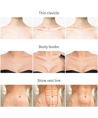 2 in1 Contouring Stick Double Headed Facial Highlighter and Contouring Stick 3D Face Brightens & Shades Makeup Stick Long-Lasting Highlighting Contouring Foundation Makeup Stick/l - Buy Online on GoSupps.com