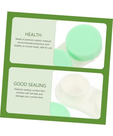 Partykindom 18-Sentence Contact Lens Case - Mini Lens Care Set with Tweezers Multicolored Travel Storage for Eyeglasses & Lenses - Buy Online on GoSupps.com