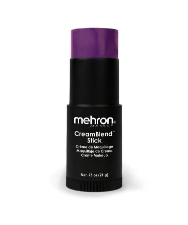 Mehron make-up camblend stick |Face painting body painting and primer creamy make-up |Body color pen (purple) 21 grams of purple