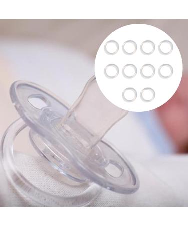 Soft Silicone Ring Adapter Clips - 10 Pack for Fish Clips & Pacifier Holders | Perfect Birthday Gift for Kids - International Shipping Available - Buy Online on GoSupps.com