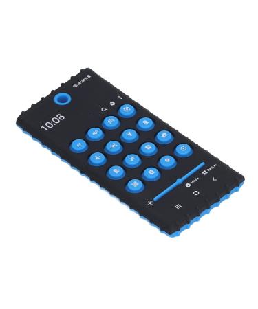 Shop Black Blue Telephone Bite Ring - Sensory Toy for Gum Massage | Safe & Fun Travel Accessory - Buy Online on GoSupps.com