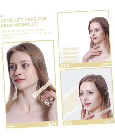DRESSOOS - Neck Sticker 4pcs Neck Lift Stickers Lifting Belt Tape for Neck Care Skin Lifting Tape Boost Stickers Swan Neck - Buy Online on GoSupps.com