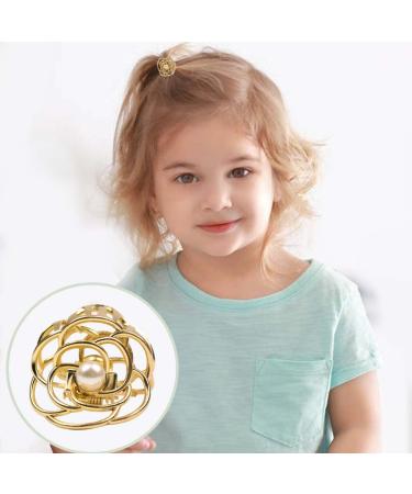 8Pcs Mini Rose Flower Hair Claw Clips for Women and Girls - Metal Hairpin Clips for Thin Hair in Daily Life, Parties, Birthdays, Weddings - Buy Online on GoSupps.com