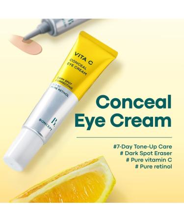 BONCEPT Vita C Capsule Double Shot Ampoule Kit + Vita C Conceal Eye Cream Bundle - Buy Online on GoSupps.com