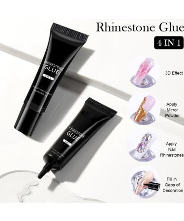Gen rico UV Nail Glue - Gel for Broken Nails and Rhinestones | UV Gel Glue for Artificial Tips Gel Nails and Decorations 15ml Glue for Press Nails Corrections and Accessories - Buy Online on GoSupps.com