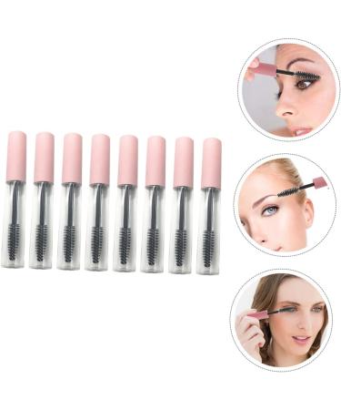 OHPHCALL 8pcs Mascara Tube Empty Mascara Bottle Eyelash Applicator Refillable Eyeliner Tube Pink Abs - Buy Online on GoSupps.com
