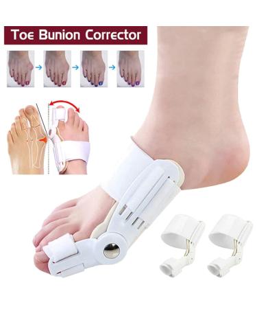 Adjustable Bunion Splint Corrector - Toe Straightener for Pain Relief | Orthopedic Brace for Hallux Valgus | Unisex Hammer Toe Support - Buy Online on GoSupps.com