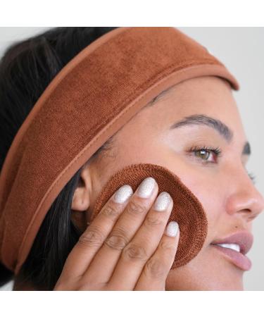 SWEET JULY Reusable Face Rounds - 100% Cotton Soft & Absorbent Eco-Friendly Skincare Includes Washable Bag (Pack of 7) - International Shipping Available - Buy Online on GoSupps.com