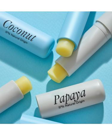 Pharma Oil Natural Lip Care Balm - Coconut - 2x5g - Shea Butter Paraben-Free No Artificial Dyes - Perfect Christmas Gift - Buy Online on GoSupps.com