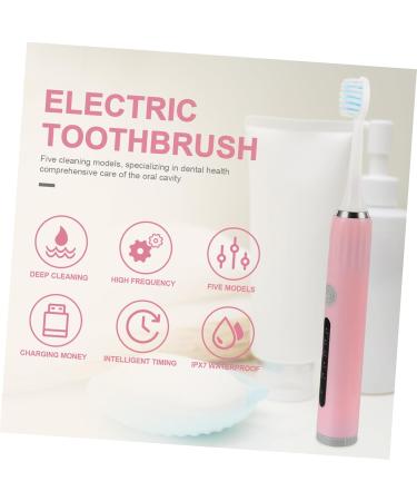 Minkissy 3 Sets Electric Toothbrush for Kids - Travel-Friendly Power Toothbrushes in Pink - Ideal Household Cleaning for Children - Buy Online on GoSupps.com