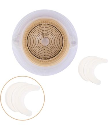 HEALLILY 20Pcs Stoma Barrier Strips Ostomy Strip Paste Curved Stoma Anti-Leak Skin Barrier Fixing Strips Stoma Care Tape Supply - Buy Online on GoSupps.com