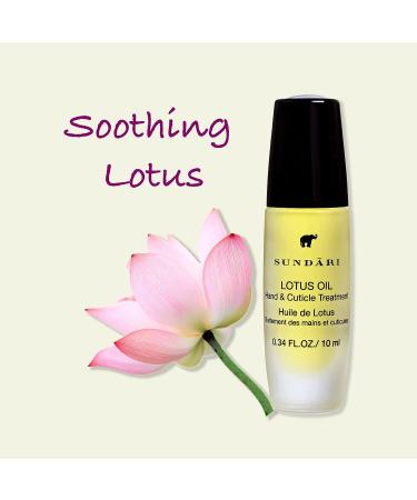 SUNDRI Lotus Hand Oil - 0.3 fl oz | Moisturizing Hand Treatment - Buy Online on GoSupps.com