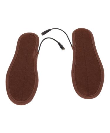 Heating Insoles 2 Pack Heating Shoes Inserts USB Foot Warmer Unisex Electric Heating Insoles for Men Women (43-44)