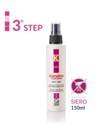 K-Cheratina Color Repair Treatment | Professional Shampoo Goji Berry Mask Serum & Keratin Drops for Colored & Bleached Hair - International Shipping Available - Buy Online on GoSupps.com