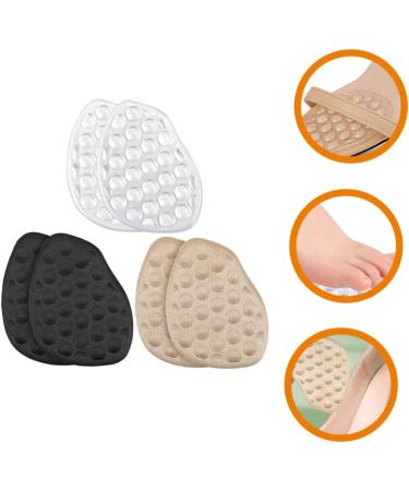 FOMIYES 12 Pairs High Heel Pads | Nonslip Metatarsal Foot Pads for Women | Soft Forefoot Insoles & Stickers for Comfortable Walking - Buy Online on GoSupps.com