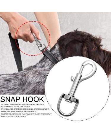 POHOVE 6pcs Swivel Snap Hooks Heavy Duty Dog Le-ad Clip Clasp Dog Le-ad Clips Dog Le-ad Clasp Trigger Clips Clasp Heavy Duty Swivel Eye Bolt Snap Hooks For Linking Pet Collar Bag Strap(size:3.23inch) - Buy Online on GoSupps.com