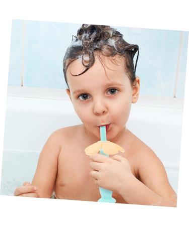 Frcolor 3-Pack Silicone Toothbrushes for Children - Baby Training Oral Care with Clean Sound Wall - Buy Online on GoSupps.com