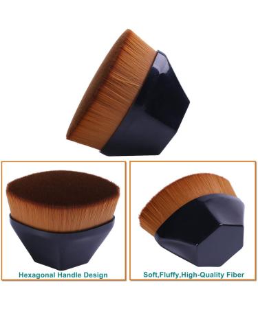 Professional High-Density Foundation Brush for Liquid & Cream Makeup - Versatile Blending Tool - Buy Online on GoSupps.com