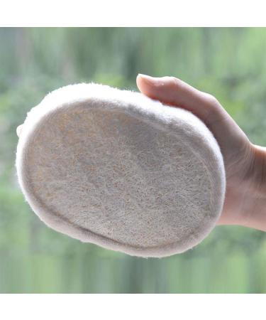 Soft Bath Brush Loofah Sponge for Massage and Exfoliation - Back Spa Scrubber Glove for Shower - Natural Bathroom Tools - Buy Online on GoSupps.com