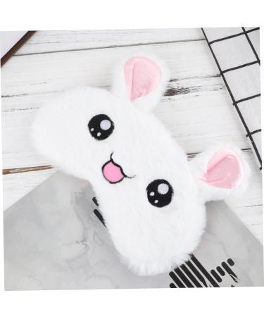 FOMIYES 3 Pcs Travel Eye Mask Set | Plush Rabbit Eye Masks for Adults & Kids | Soft & Fluffy Eye Shades for Sleep & Relaxation - Buy Online on GoSupps.com