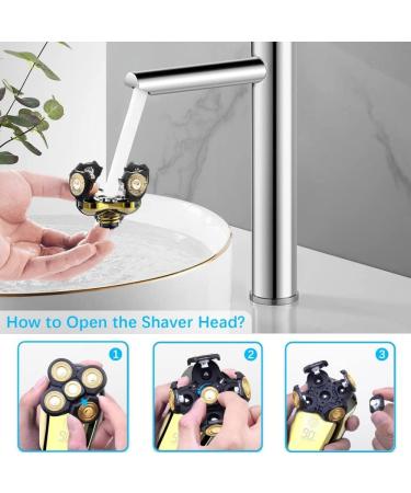 Buy 5 in 1 Electric Head Shaver for Bald Men - Best Shaving Trimmer for a Smooth Head | International Shipping - Buy Online on GoSupps.com