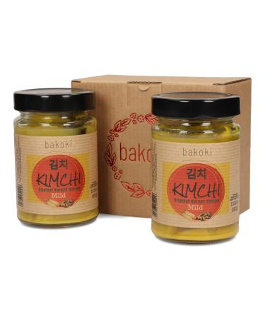 Bakoki KIMCHI MILD with turmeric original Korean recipe (2 x 300g) - Buy Online on GoSupps.com