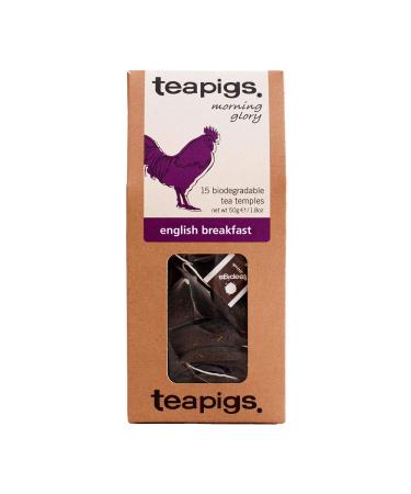 teapigs English Breakfast Tea, 1.76 Ounce, 15 Count (501)