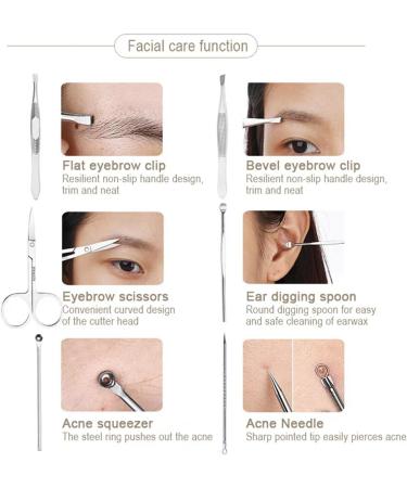 13/14 Pieces of Nail Clippers Cutting Pliers Set Single Nail Slot Pliers Household Tools (Color : 14-Piece Set Black) - Buy Online on GoSupps.com