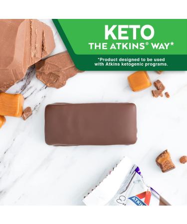 Atkins Endulge Chocolate Caramel Mousse Bar (5 Bars) - Keto-Friendly - Buy Online on GoSupps.com