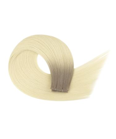 Youngsee Genius Ombre Real Hair Tressen - 40cm Light Brown to Platinum Blonde Extensions - Buy Online on GoSupps.com