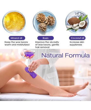 Drmode Hard Wax Beads - Pain-Free Brazilian Wax Kit with 20 Sticks | 600g & 300g (2-Pack) for All Body Zones - Professional Hair Removal - Buy Online on GoSupps.com
