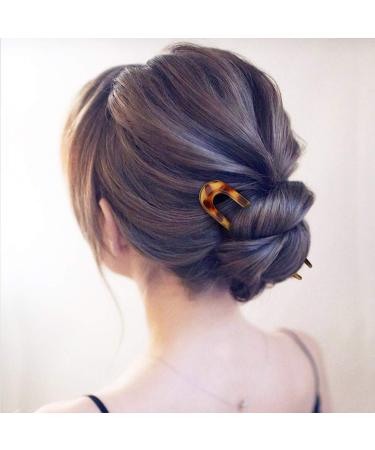 Shop Gukasxi U-Shaped Hair Needles | French Style Hair Clips & Accessories for Women & Girls - 3 Pieces - Buy Online on GoSupps.com