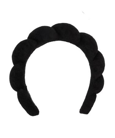 Araluky Women Spa Headband for Washing Face Non Slip Facial Makeup Headband for Washing Face Puffy Sponge Headbands Skincare Headbands for Women Girls Terry Cloth Headband Head Bands for Women's Hair Makeup Puffy Headban...