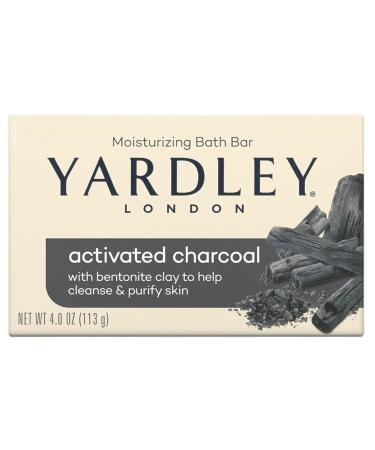Yardley Activated Charcoal Bath Bar 4oz