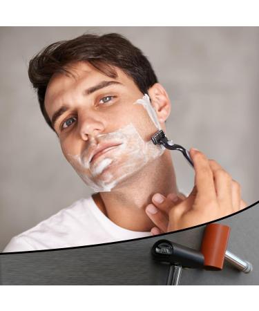 Amijoux Leather Razor Plane Cover | Double Edge Safety Razor Blade Guard & Travel Sheath | Essential Accessories for Safe Shaving - Buy Online on GoSupps.com