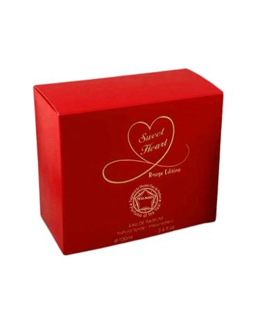 META-BOSEM Sweet Heart Lilac&Rouge Eau De Parfum Spray Perfume for Women Sweet Floral Fragrance - a Heart Bottle Collection Great Holiday Gift (Pack of 2) 3.4 Fl Oz Each total 6.8 Oz - Buy Online on GoSupps.com