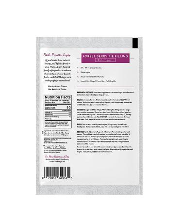 Mrs. Wages Forest Berry Pie Seasoning 4 oz - Pack of 12 - Buy Online on GoSupps.com