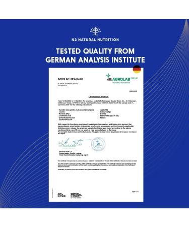 N2 Natural Nutrition L Carnitine 2000: High Concentration Energy Pills for Sports Performance & Muscle Recovery - 2 Months Supply - Buy Online on GoSupps.com