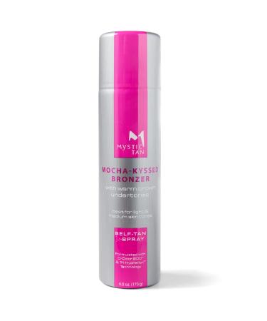 Mystic Tan Sunless Self Tanner Airbrush Spray Tan with Bronzer - Mocha-Kyssed  6 Ounces - Buy Online on GoSupps.com