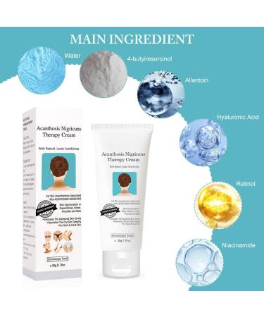 Acanthosis Nigricans Cream Whitening Cream Underarm Whitening Cream Brightening Cream Effectively Lightens Melanin Neck Ankle Knee - Buy Online on GoSupps.com