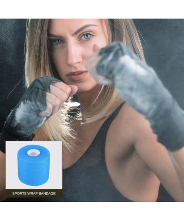 GLEAVI Sports Wrist Tape - 2 Rolls Cohesive Athletic Tape for Injury Support | White Knee & Fitness Wrap - Buy Online on GoSupps.com