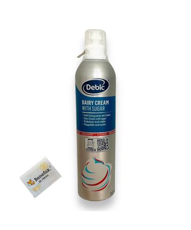 Debic professional whipped cream sweetened 700ml + Benefux refreshing towel